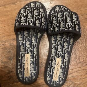 CHRISTIAN DIOR sandals size 39.5 /WORN